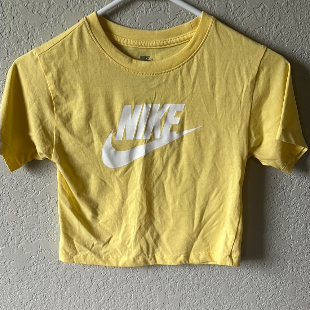 Nike Yellow Short Sleeve Tee